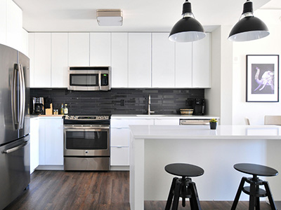 rolls of carpet in flooring store